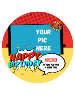 Comic cake topper - Image 3