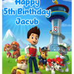 Paw Patrol Rectangle