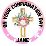 Confirmation Cake Topper