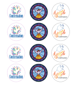 Confirmation Cupcake Toppers