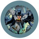 Batman Round Cake Topper
