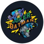 Joker v Batman Cake Topper