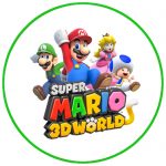 Mario Bros 3D World Cake Topper