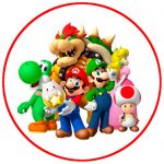 Mario Bros gang Cake Topper