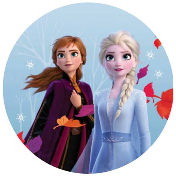 Elsa and Anna - Edible Images