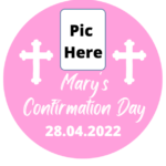 Confirmation Topper Girl