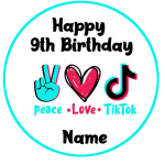 Tiktok peace and love